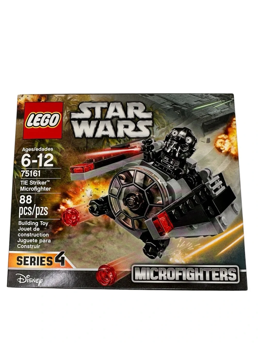 LEGO Star Wars Microfighters Series 4 TIE Striker 75161 w/ Pilot NEW & SEALED